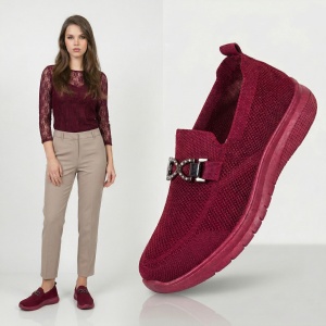 Pantofi ''ALD Fashion HQ-38-169 Burgundy"
