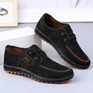 Pantofi Casual "SuperFashion HTMS-05 Black" - Img 3