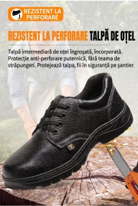 Pantofi Protecție "SuperFashion 6-28 Black" - Img 5