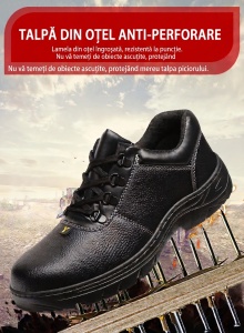 Pantofi Protecție "SuperFashion 6-29 Black" - Img 3