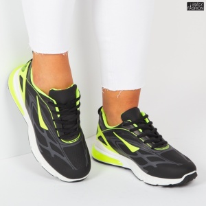 Pantofi Sport "888 Shoes 1052-3 Green" - Img 7