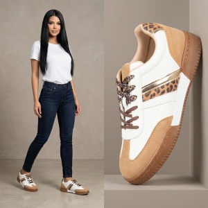 Pantofi sport "ABC Fashion MK076 Beige"