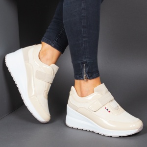 Pantofi Sport ''ABC L28 Beige'' - Img 3