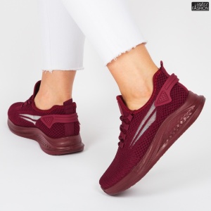 Pantofi Sport ''ALD Fashion HQ-57-227 Burgundy" - Img 4