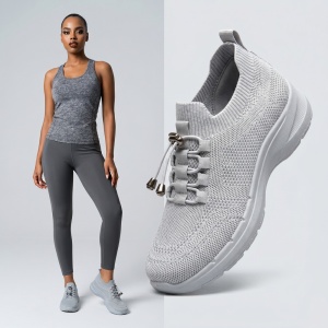 Pantofi Sport ''ALD Fashion HQ1039-217 Grey"