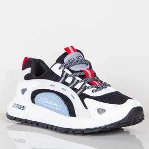 Pantofi sport "NCD Fashion CL223-1 Black White" - Img 5