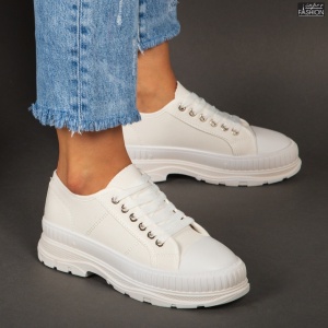 Pantofi Sport ''RXR Fashion R-803 White" - Img 2