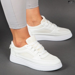 Pantofi Sport ''RXR Fashion R-808 All White" - Img 2