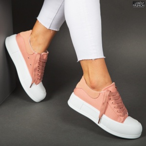 Pantofi Sport "Se7.en S022 Pink'' - Img 4