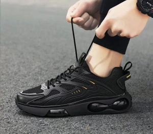 Pantofi Sport "SuperFashion 6-15 Black Yellow" - Img 2