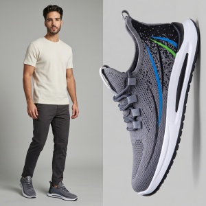 Pantofi Sport "SuperFashion HTMS-11 Gray"