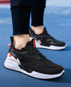 Pantofi Sport "SuperFashion HTMS-128 Black" - Img 3