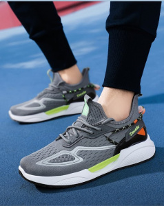 Pantofi Sport "SuperFashion HTMS-128 Grey" - Img 5