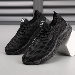 Pantofi Sport "SuperFashion HTMS-133 Black" - Img 12
