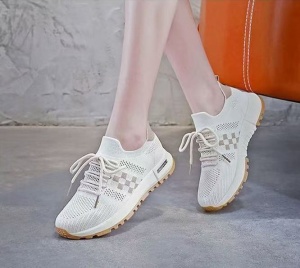 Pantofi sport "SuperFashion HTWM-41 White Coffe" - Img 6
