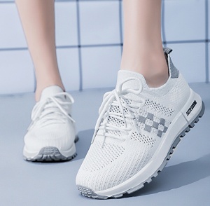 Pantofi sport "SuperFashion HTWM-41 White Gray" - Img 8