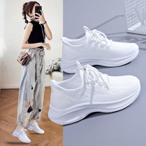 Pantofi sport "SuperFashion HTWM-54 White" - Img 4