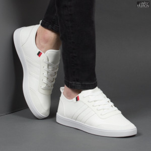 pantofi sport barbati albi
