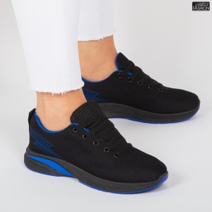 Pantofi Sport ''WE Fashion 353-2 Black R.Blue''