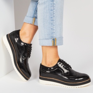 Pantofi ''Super Moda 52180 Black'' - Img 7