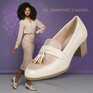 Pantofi ''YiYi YEHJ-177 Beige"