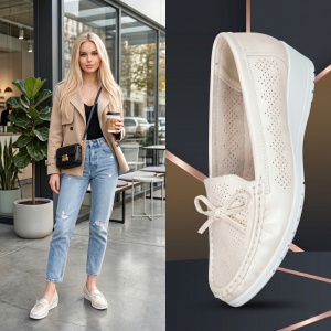 Pantofi ''YiYi YEHJ-233 Beige"