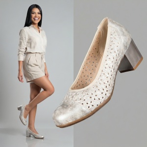 Pantofi ''YiYi YEHJ-236 Gold"
