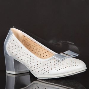 Pantofi ''YiYi YEHJ-238 Silver" - Img 4