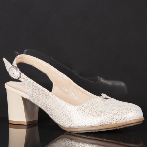 Pantofi ''YiYi YEHJ-251 Beige" - Img 4
