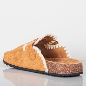 Papuci Dama ''ABC Fashion 1062 Camel" - Img 6