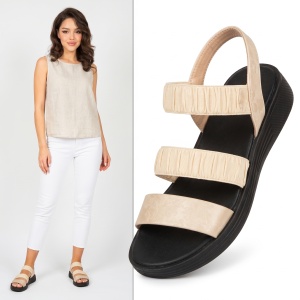 Sandale ''ALD Fashion HQ122-95 Beige''