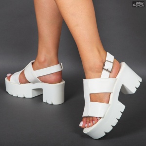 Sandale ''DION JAFFA2 White Pu'' - Img 4