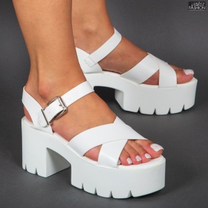 Sandale ''DION JAFFA8 White Pu'' - Img 2