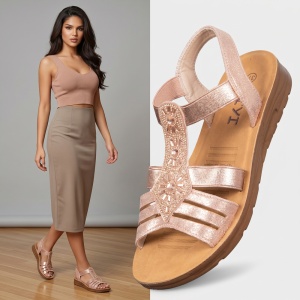 Sandale ''YiYi ZX-16 Champagne''
