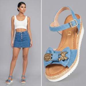 Sandale ''YiYi ZX-162 L.Blue''