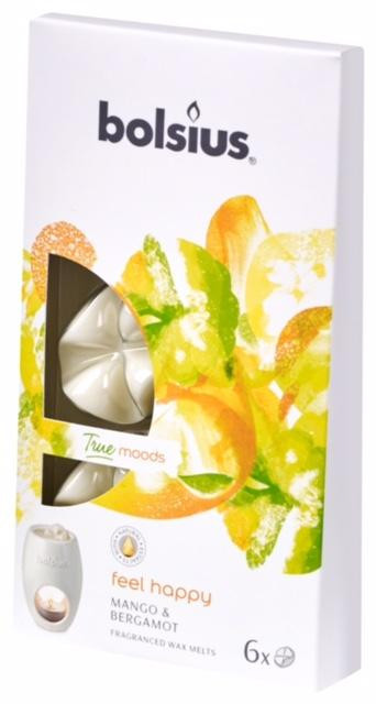 Cipsuri din parafina parfumata - Feel Happy (Mango si Bergamot)