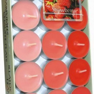 Lumânări pastilă parfumate - capsuni p30-xx
