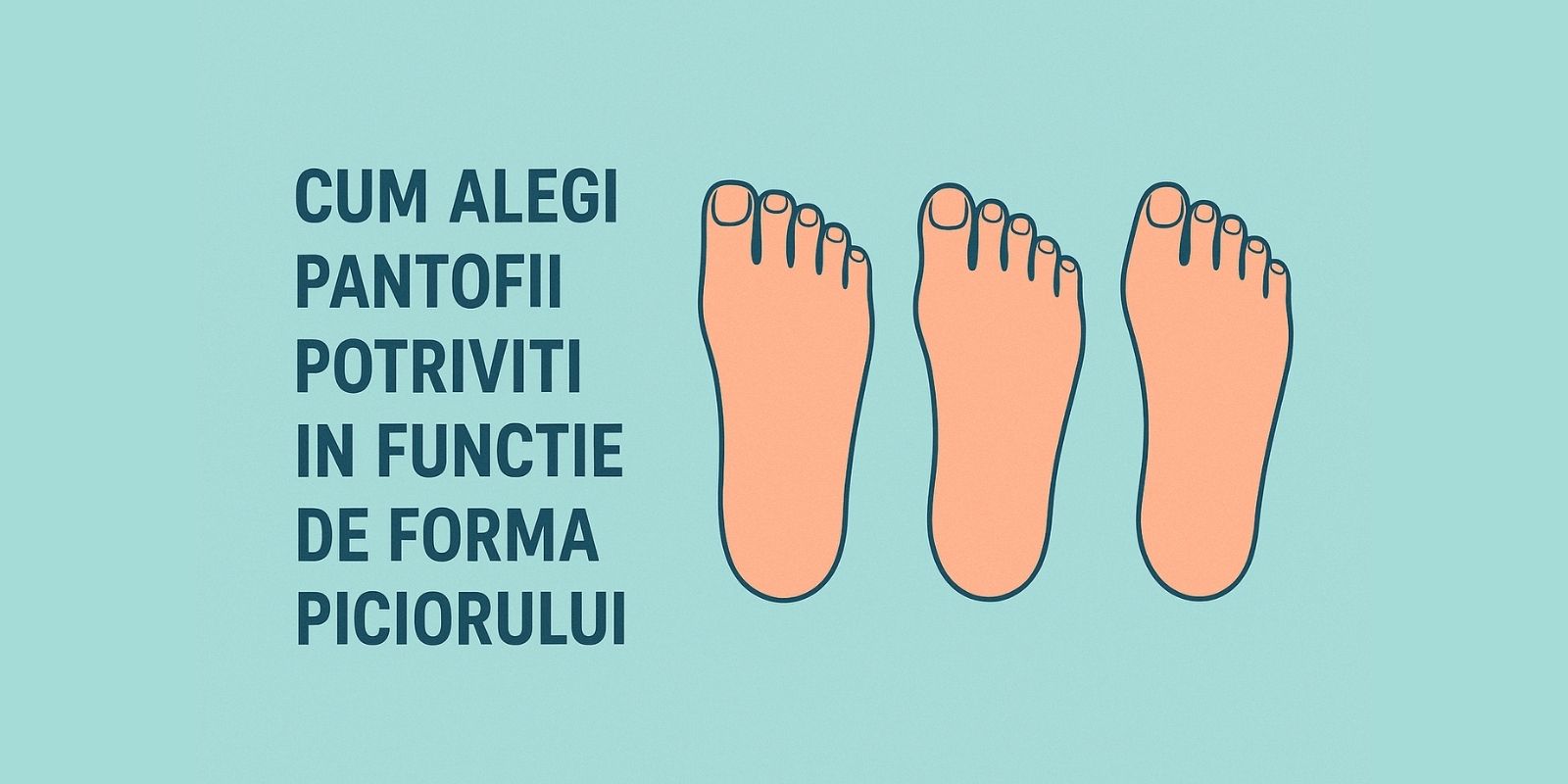Cum alegi pantofii potriviti in functie de forma piciorului