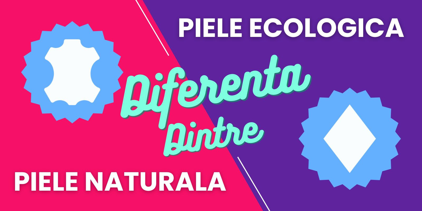 Care este diferenta dintre piele ecologica si piele naturala? Aici detaliem mai pe larg!