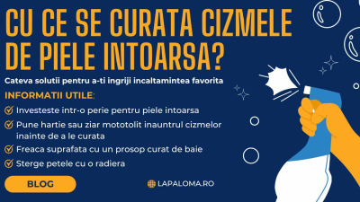 Cu ce se curata cizmele de piele intoarsa? Cateva solutii pentru a-ti ingriji incaltamintea favorita