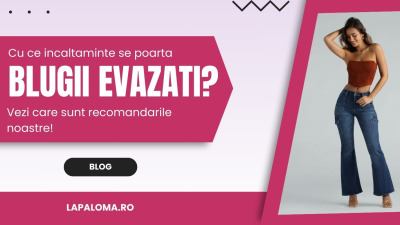 Cu ce incaltaminte se poarta blugii evazati? Vezi care sunt recomandarile noastre!