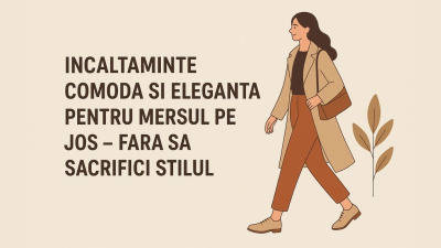 Incaltaminte comoda si eleganta pentru mersul pe jos - fara sa sacrifici stilul