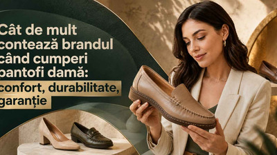 Cat de mult conteaza brandul cand cumperi pantofi dama: confort, durabilitate, garantie