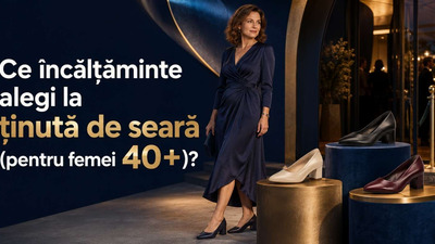 Ce incaltaminte alegi la tinuta de seara (pentru femei 40+)?