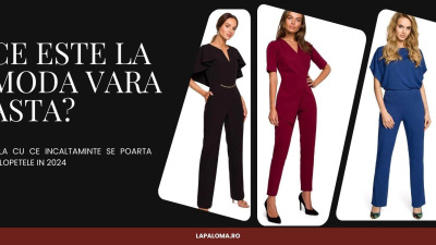 Ce este la moda vara asta? Afla cu ce incaltaminte se poarta salopetele in 2024