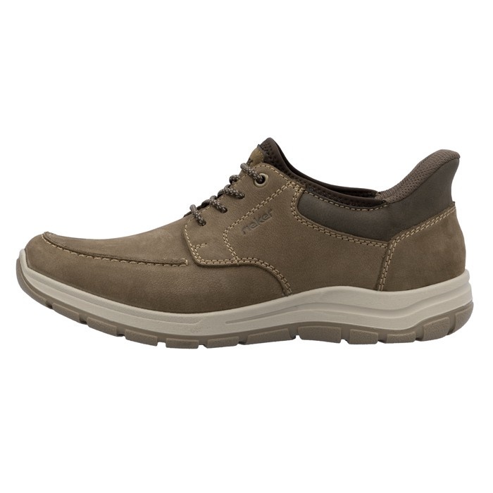 Pantofi barbati, Rieker, 03656-24-Maro, casual, piele naturala, cu
