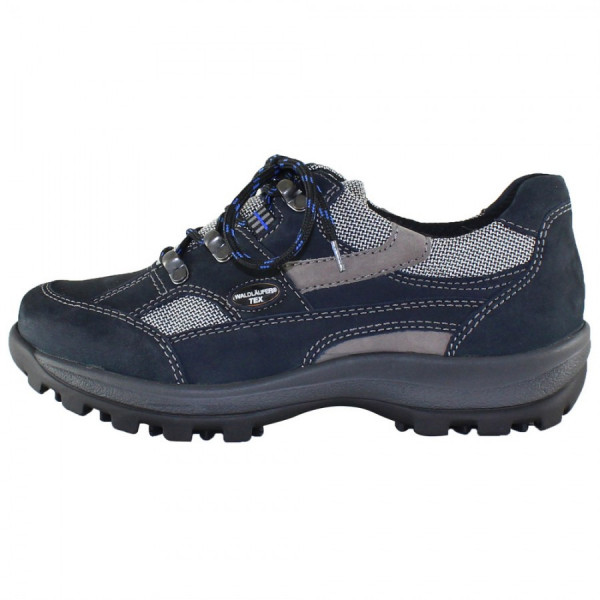 Pantofi dama, Waldlaufer, 471240-494-787-Holly-Albastru-Inchis, sport, piele naturala, impermeabil, cu talpa joasa, albastru inchis