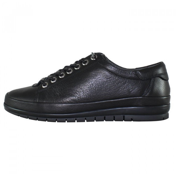 Pantofi dama, Nicolis, 115740-Negru, casual, piele naturala, cu talpa joasa, negru