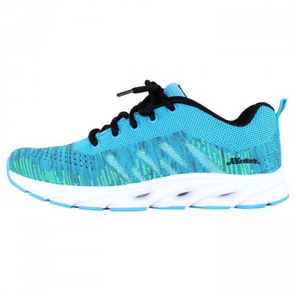Pantofi dama Rieker N9300-12-Albastru-Deschis sport textil cu talpa joasa albastru deschis