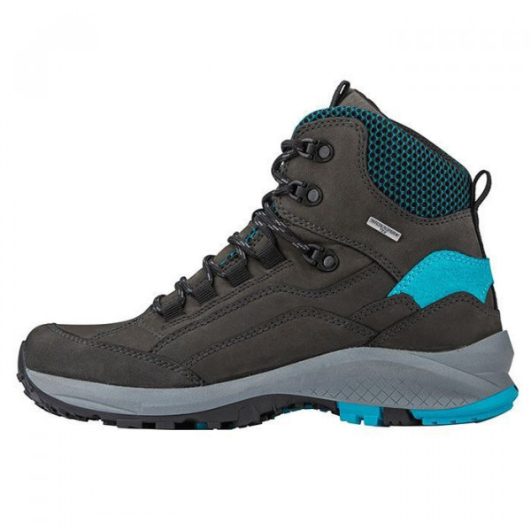 Ghete dama Waldlaufer 949977-300-208-H-Emma-Gri sport piele naturala impermeabil cu talpa joasa gri